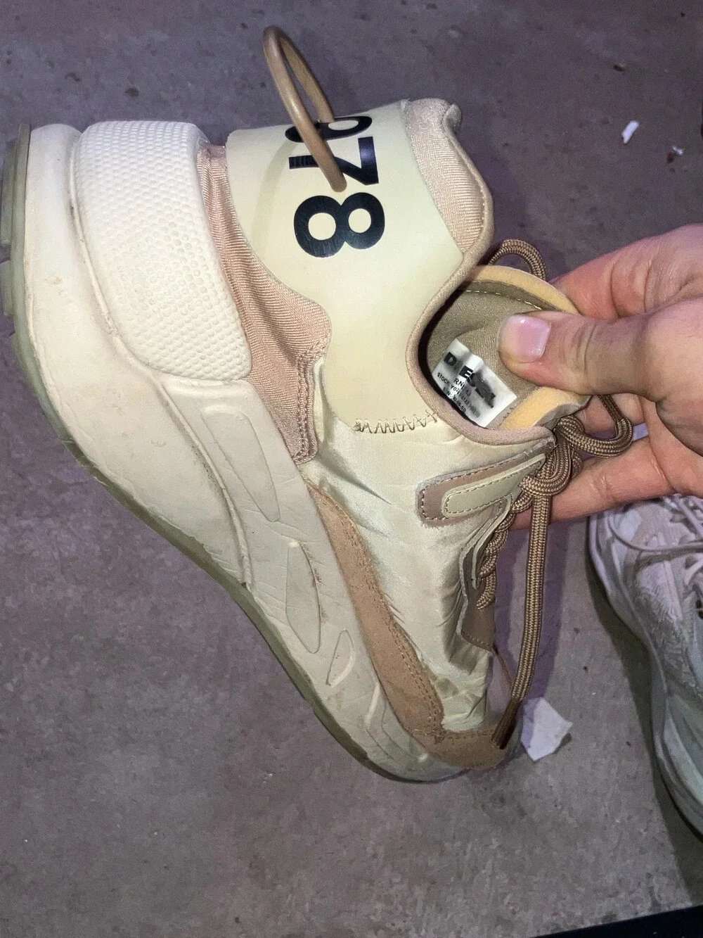 Diesel Serendipity S Sneakers Tan Sz 45